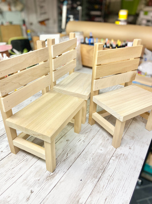 Mini Wood Chair