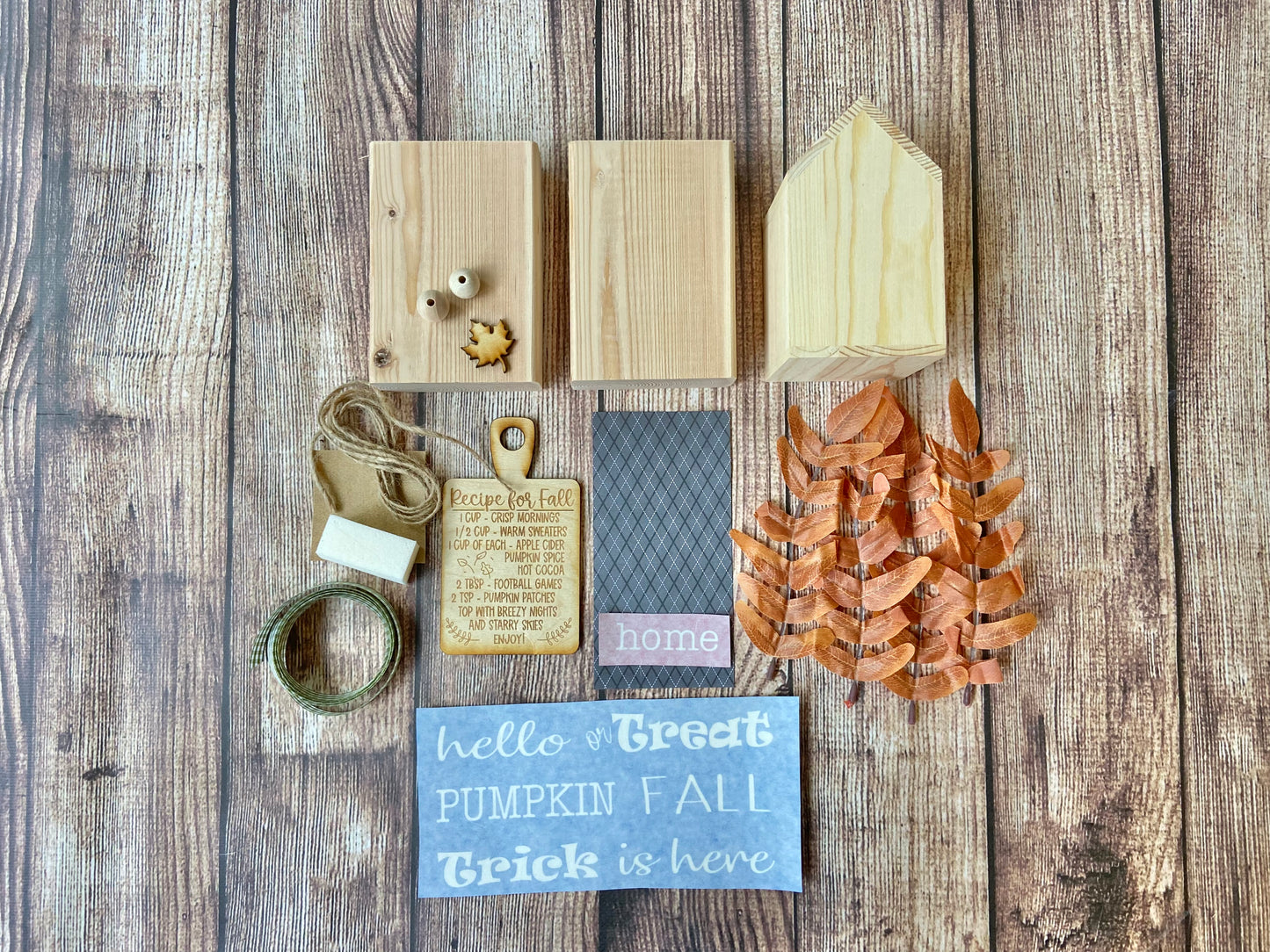 Happiness is Homemade September 2022 - Fall Books, House & Recipe Set