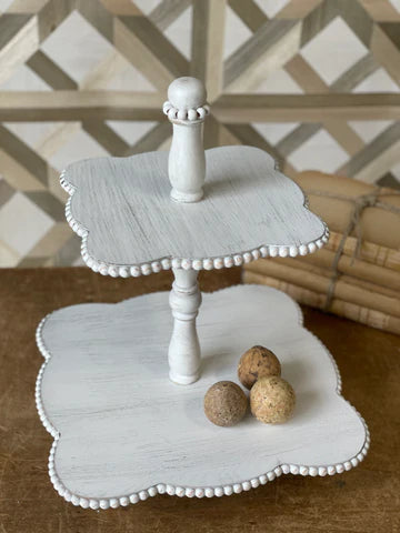 Serafina - Two Tiered Tray
