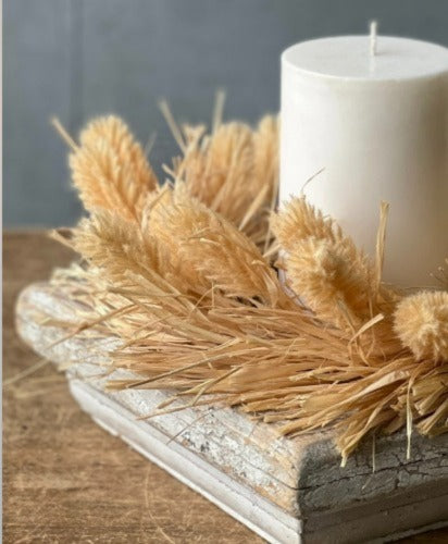 Amber Waves Candle Ring
