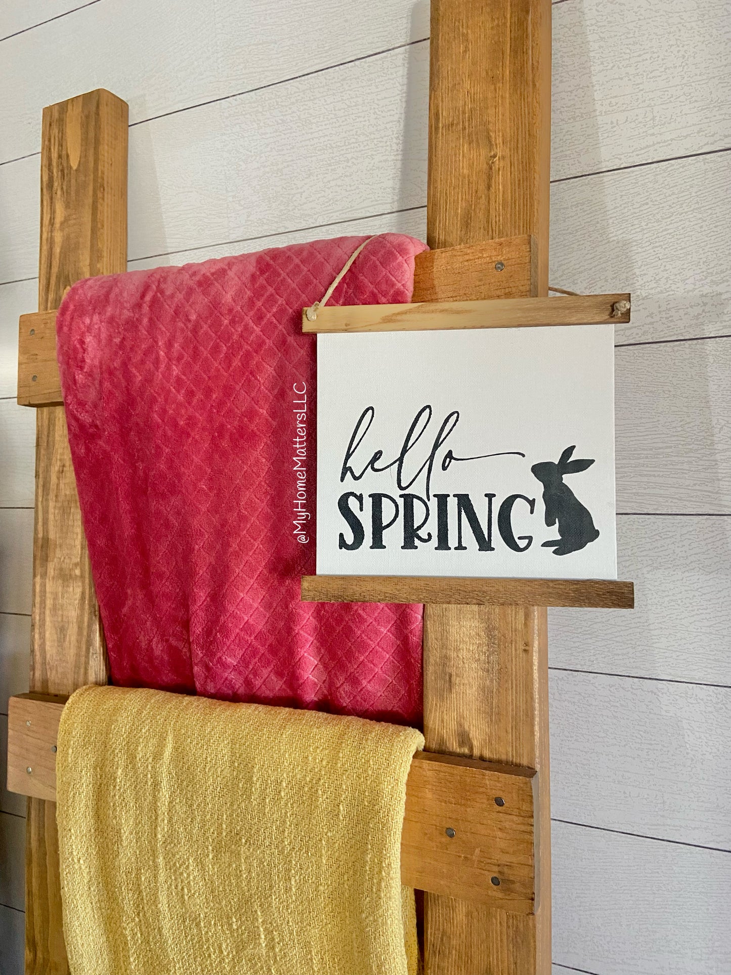 Small Canvas Sign - Spring Options