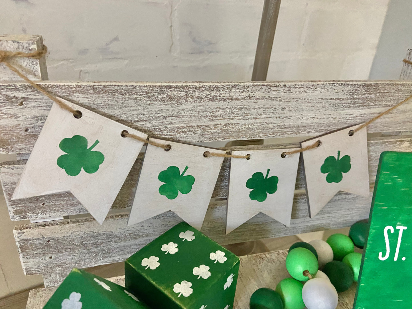 Mini Garland | Stencil Options (Backgrounds Not Included)