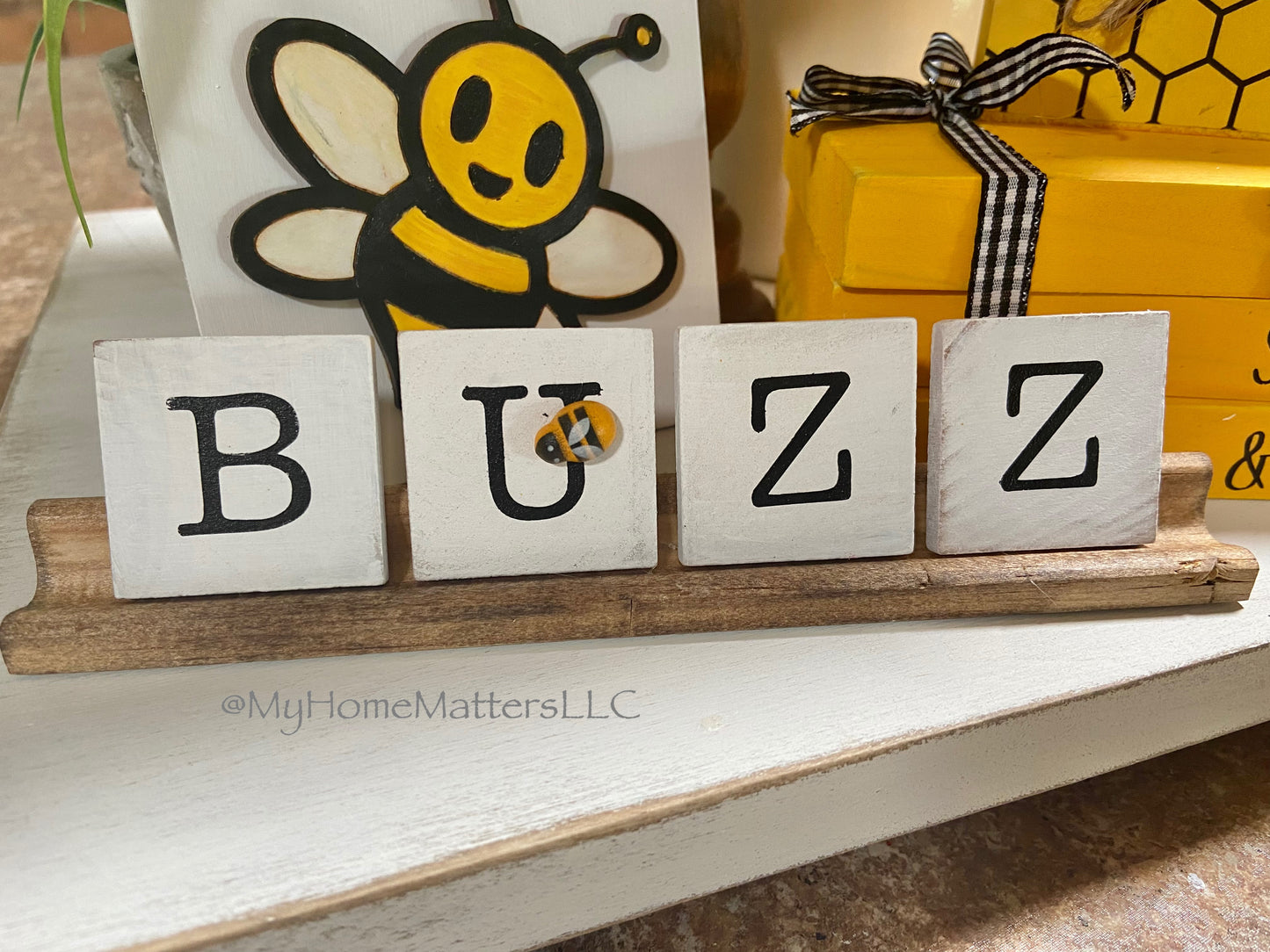 DIY Mini Letter Tiles - BUZZ Bee Tiles