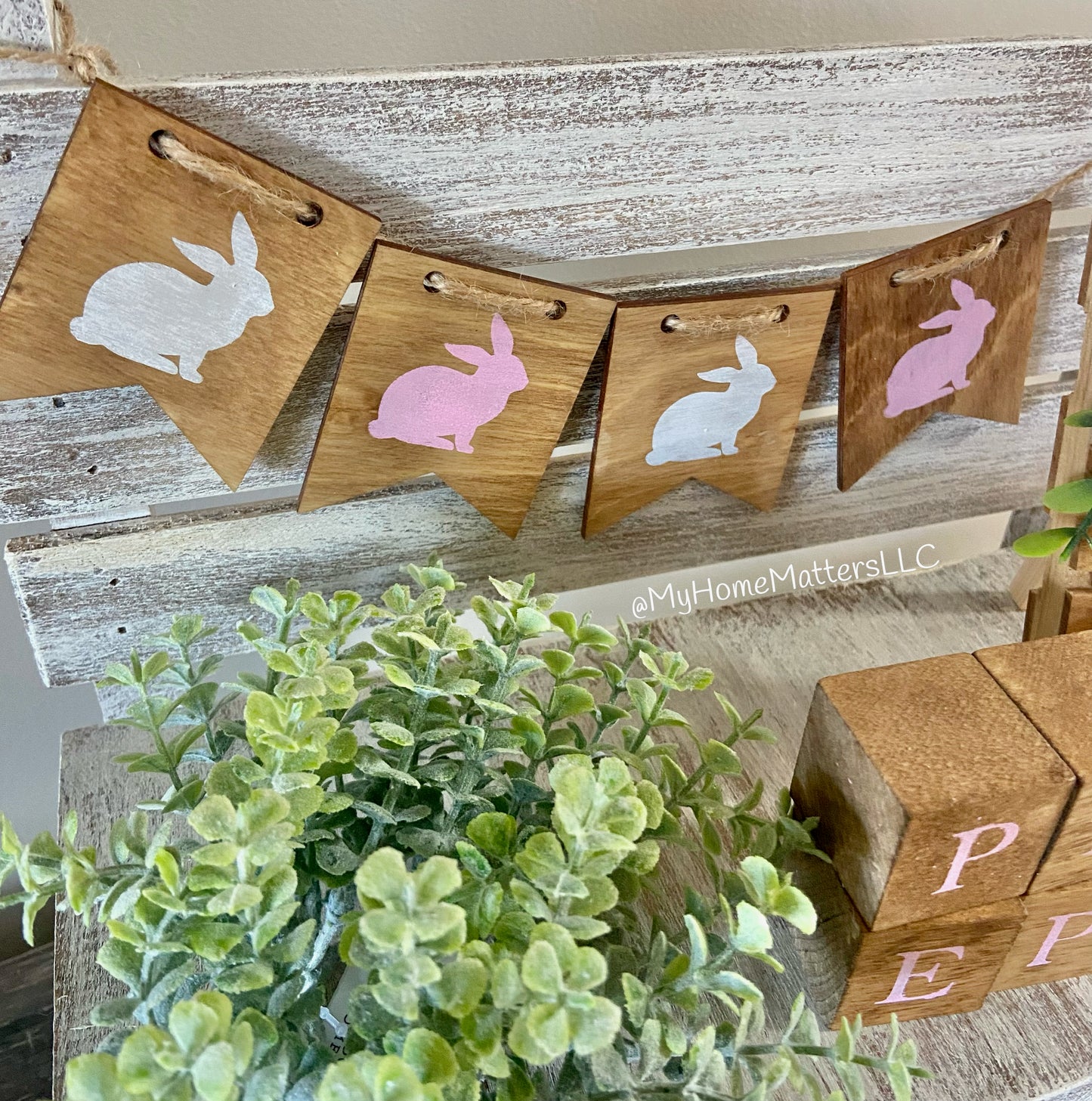 Mini Garland | Stencil Options (Backgrounds Not Included)