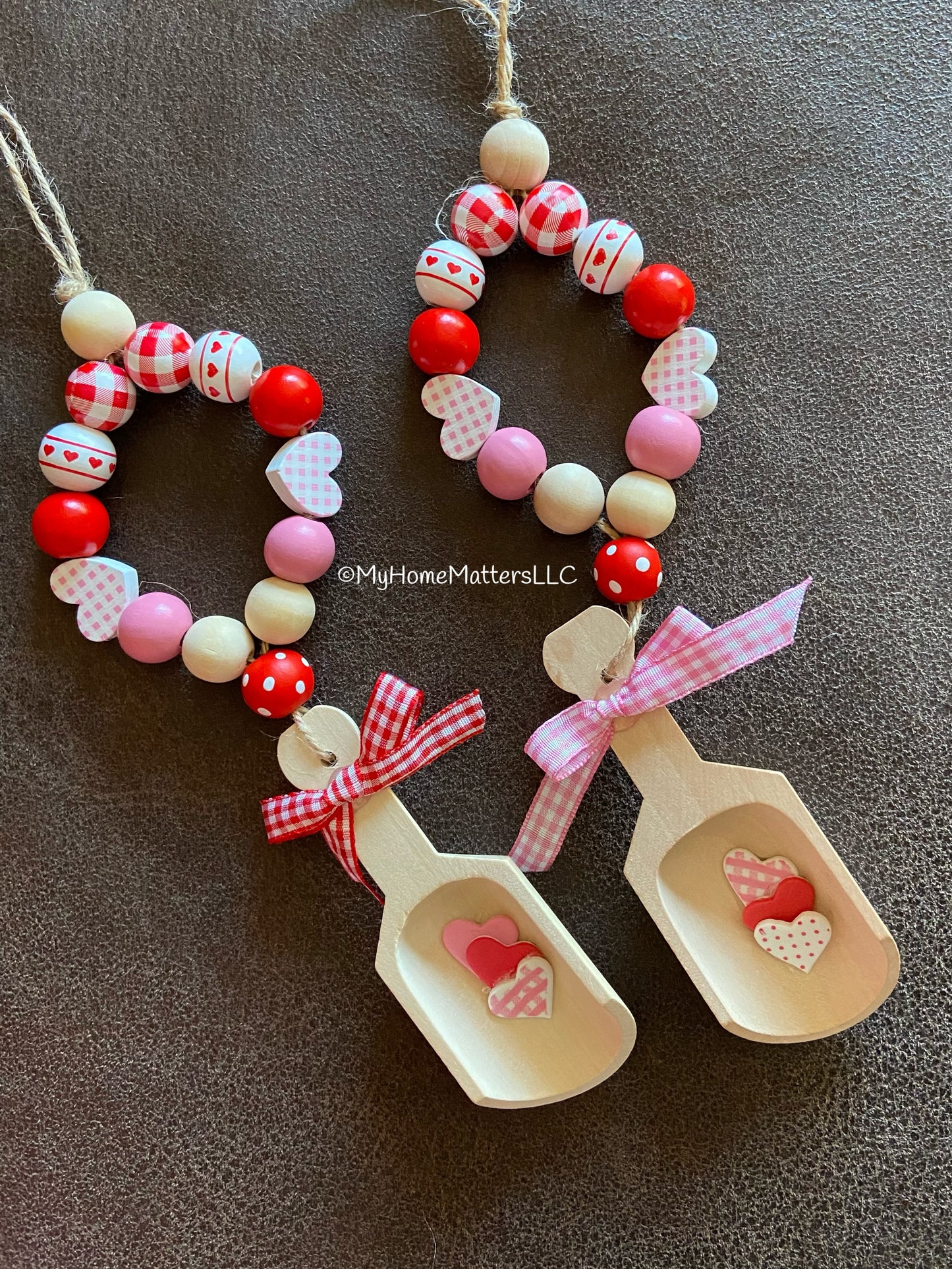 Beaded Scooper- Valentine’s Day