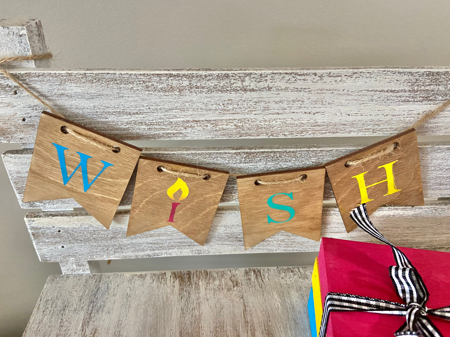 Mini Garland | Stencil Options (Backgrounds Not Included)