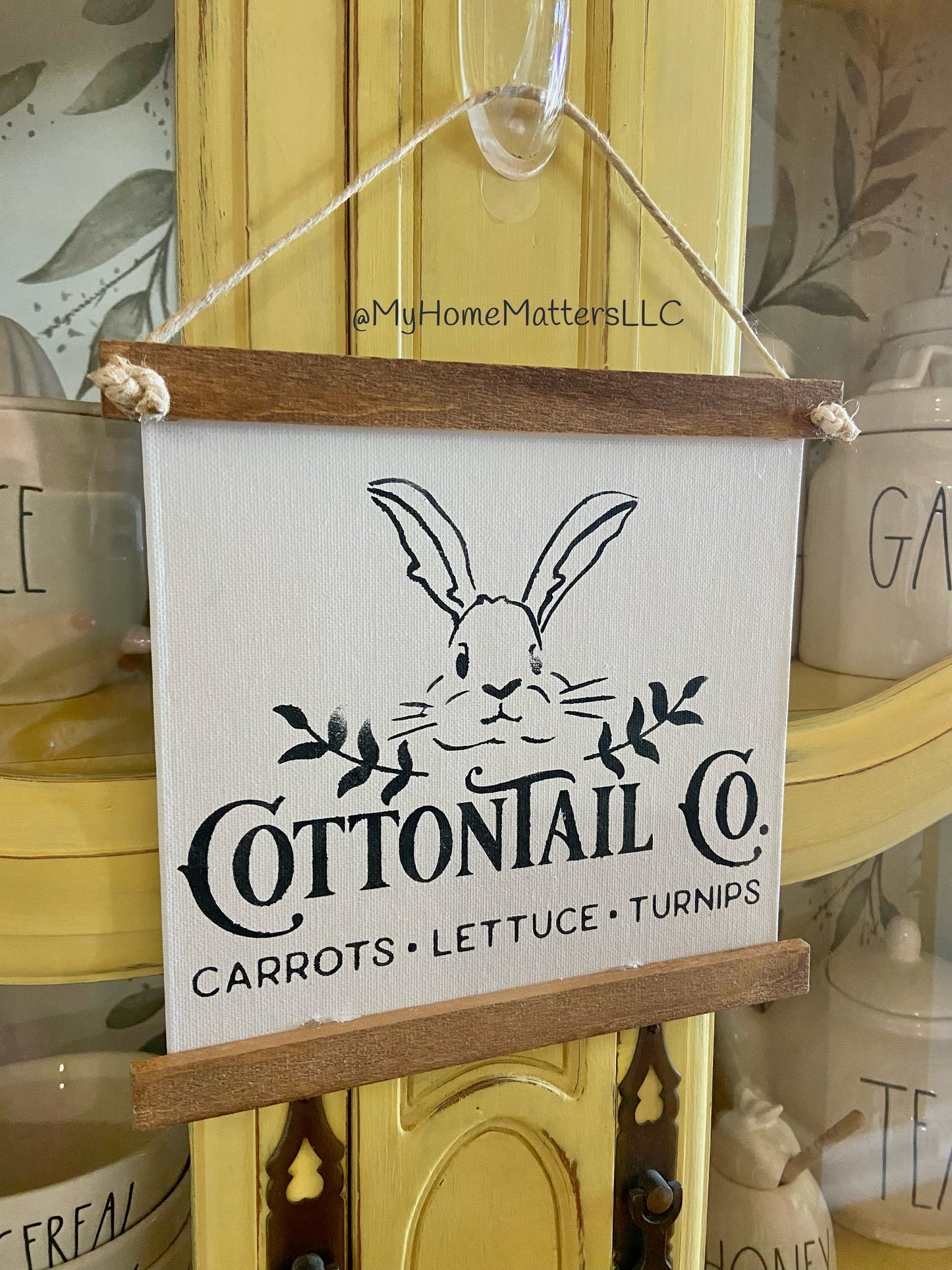 Small Canvas Sign - Spring Options