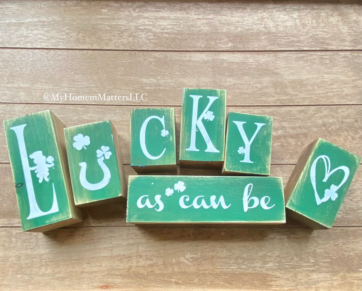 DIY Reversible MINI Letter Blocks
