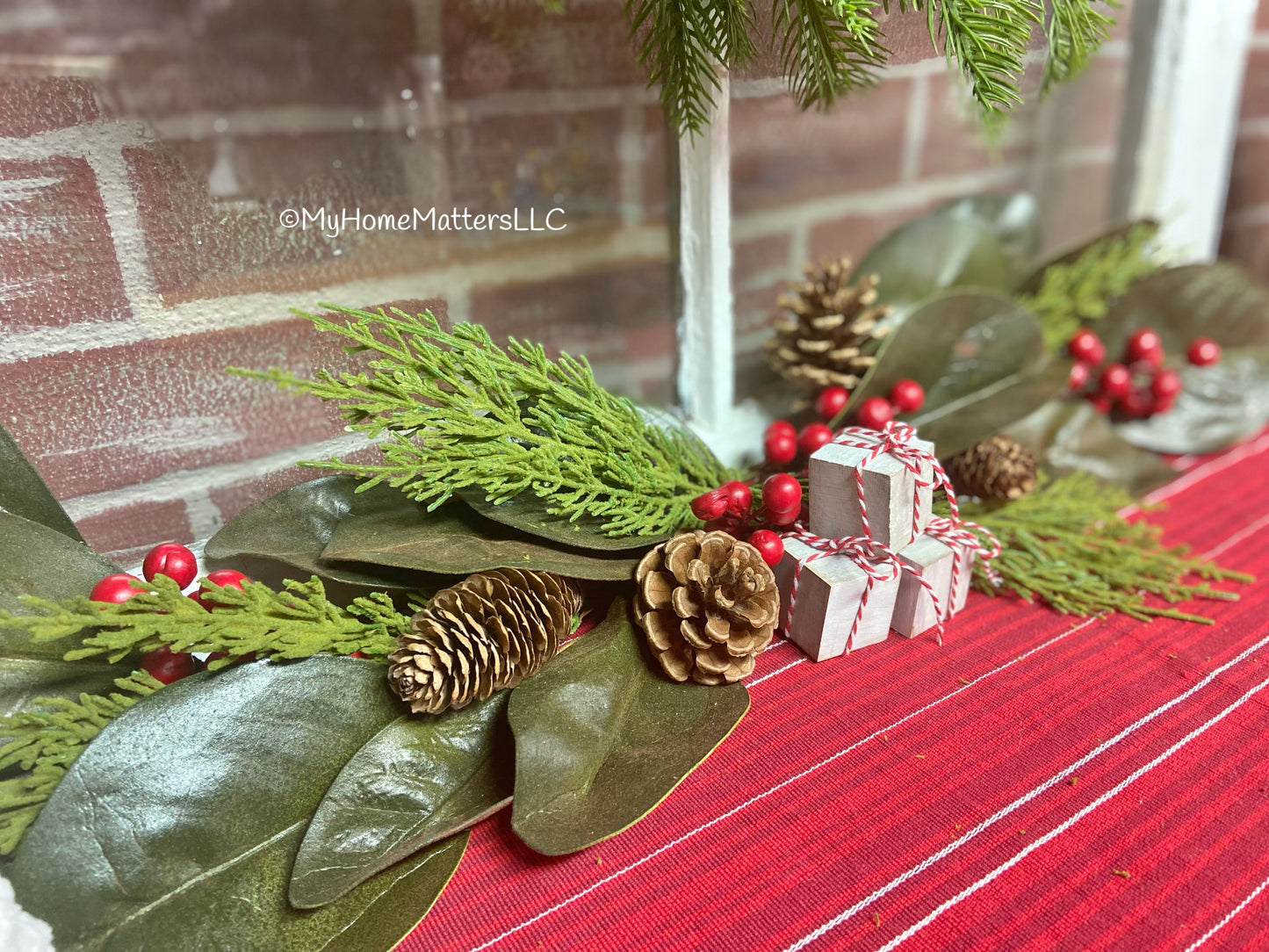 Yuletide Magnolia Garland