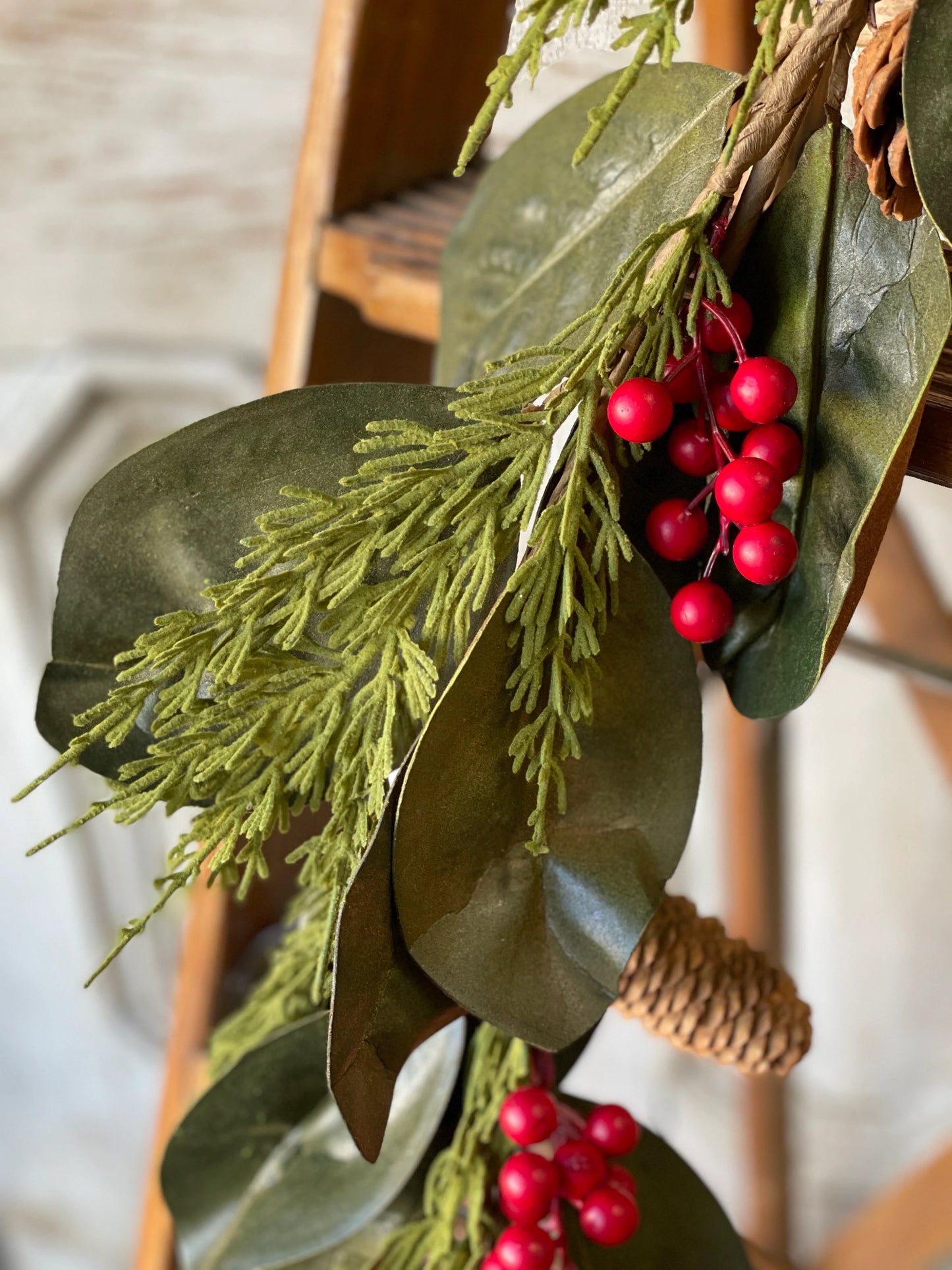 Yuletide Magnolia Garland