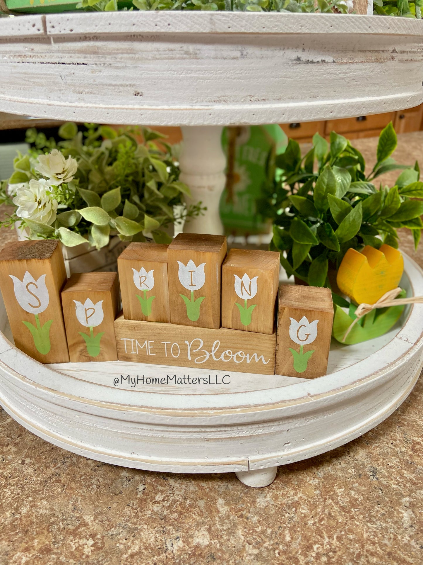 DIY Reversible MINI Letter Blocks