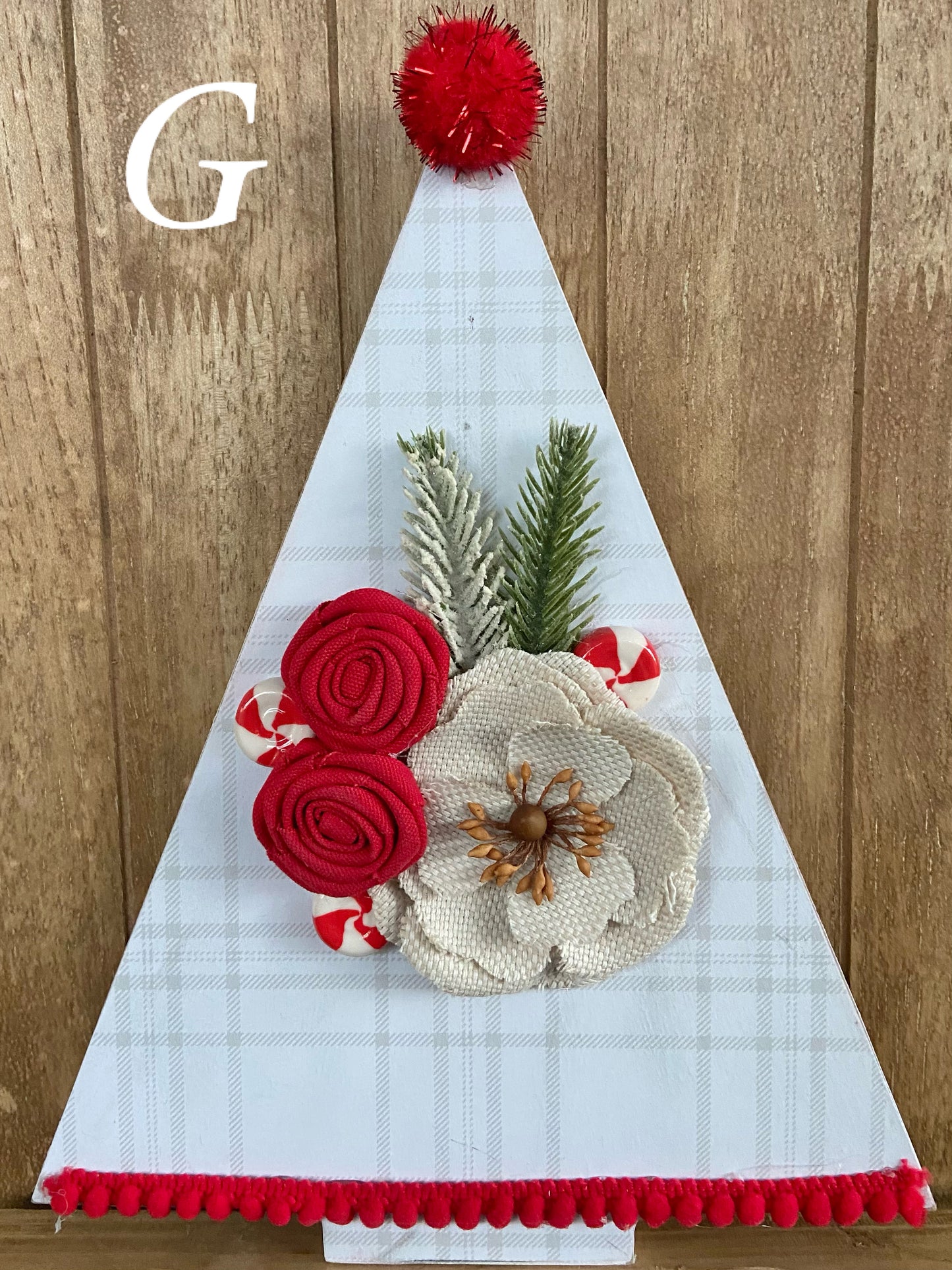 Decorated Wooden Trees
