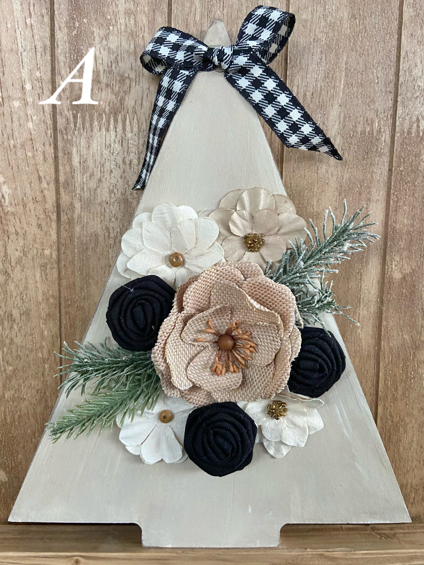 Decorated Wooden Trees