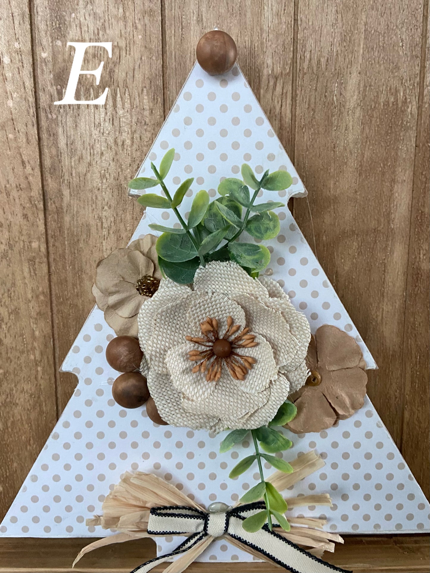 Decorated Wooden Trees