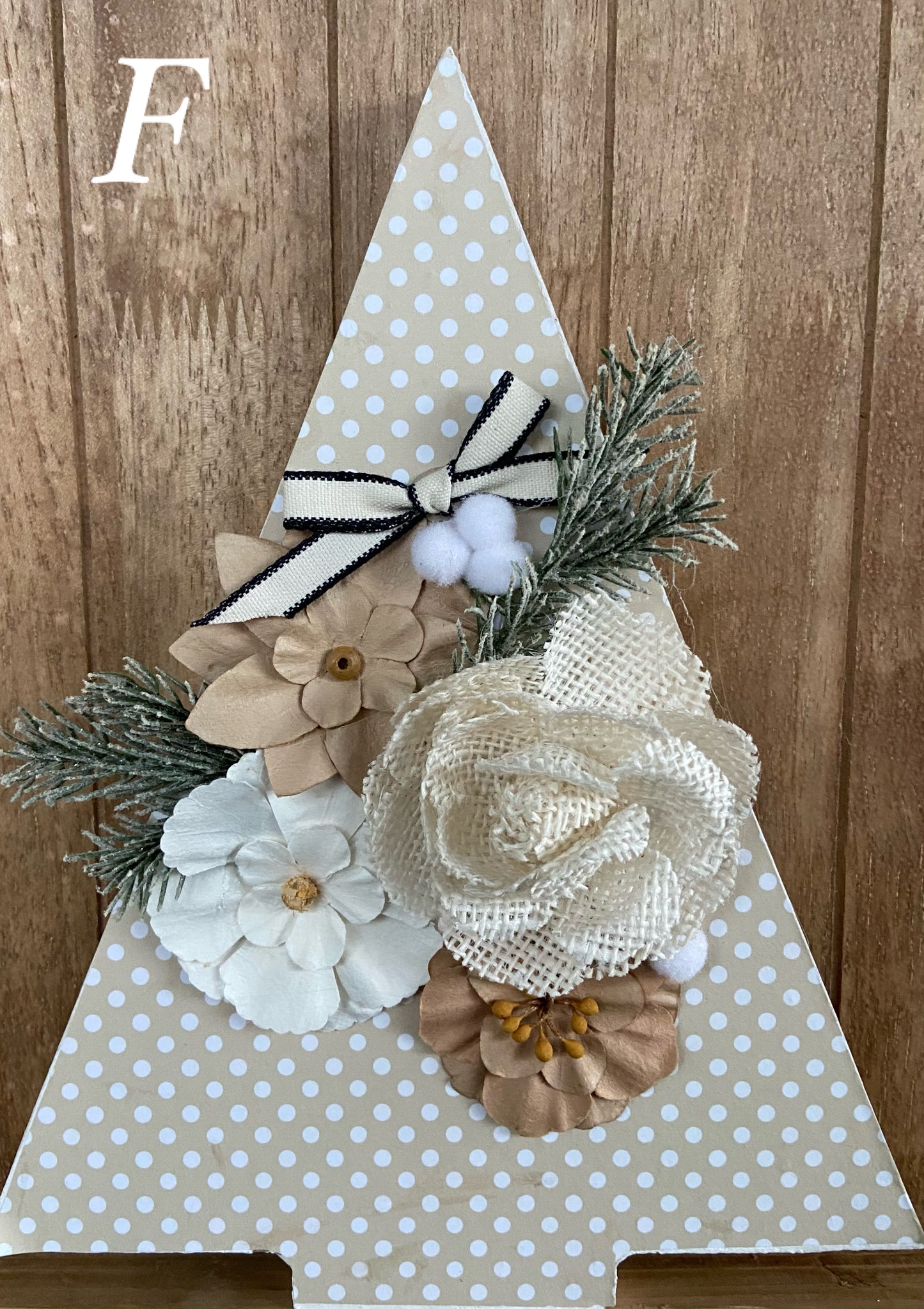 Decorated Wooden Trees