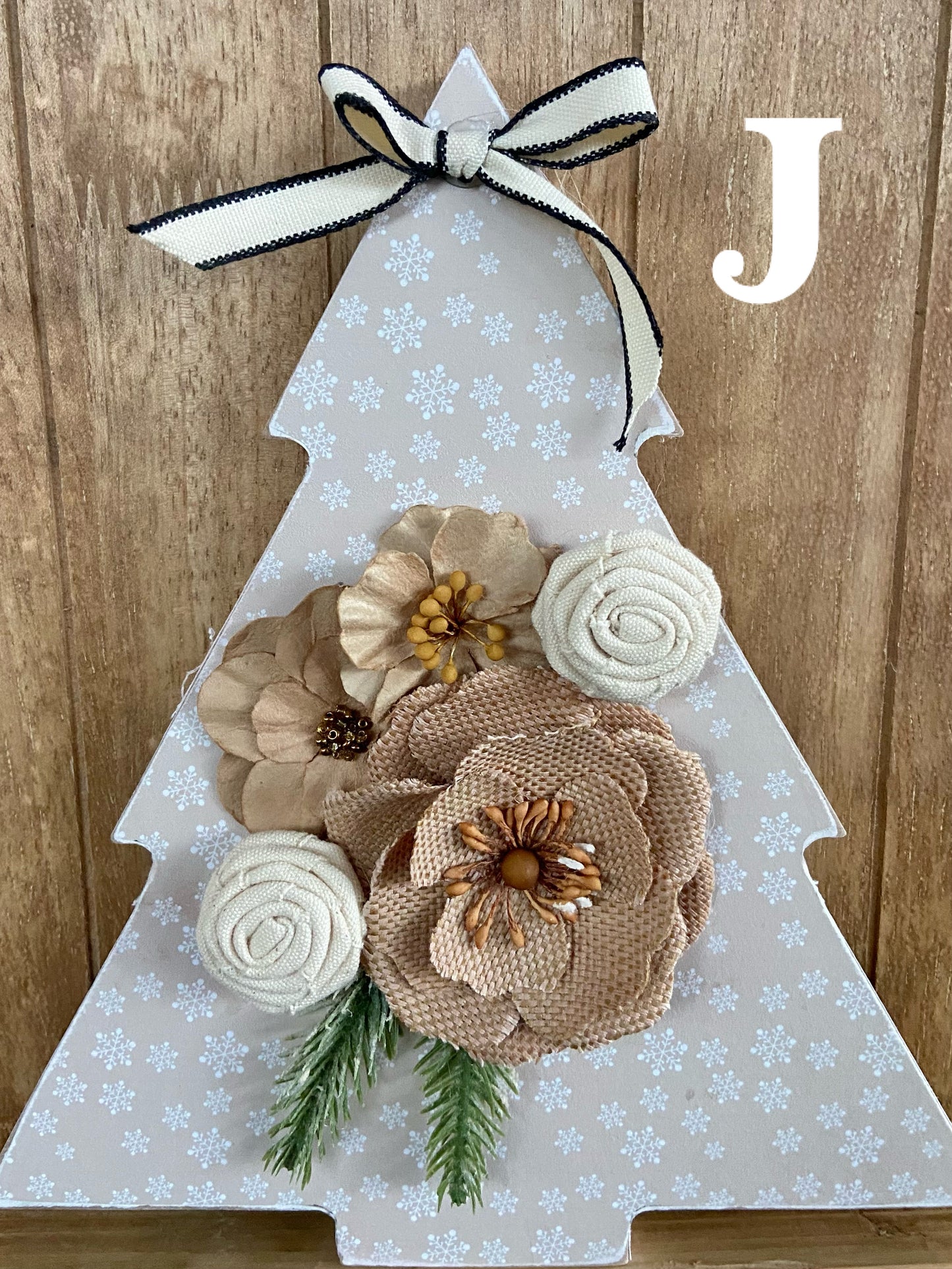 Decorated Wooden Trees