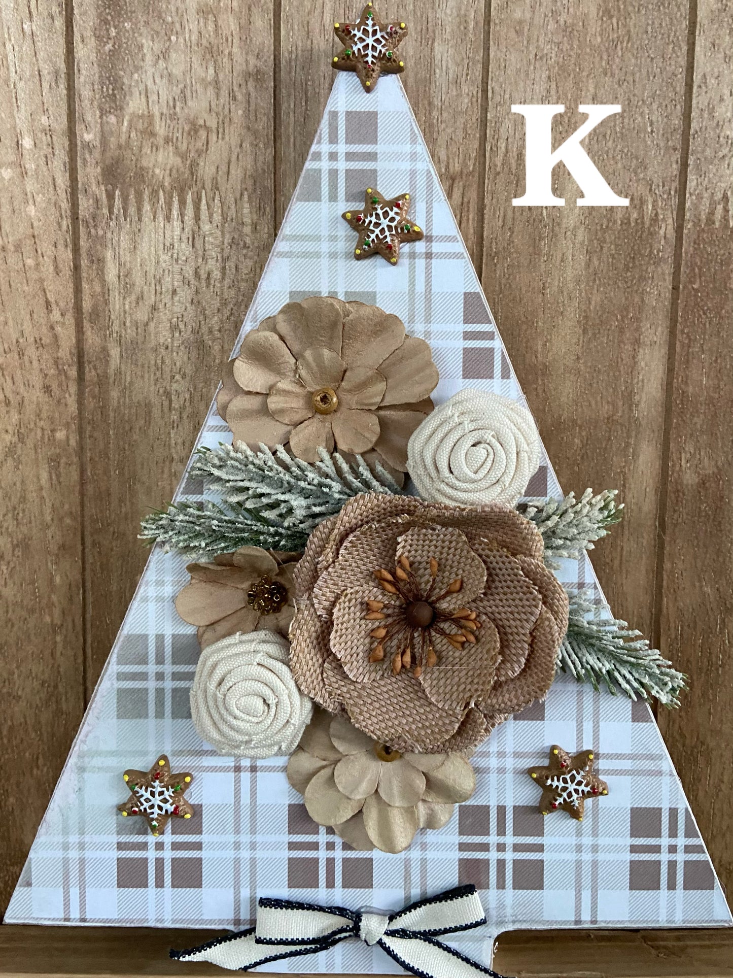 Decorated Wooden Trees