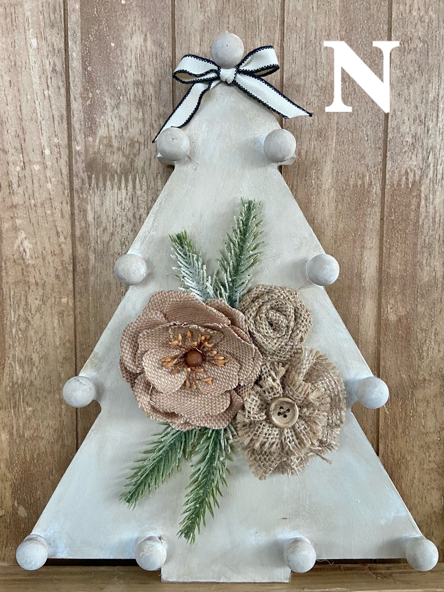 Decorated Wooden Trees
