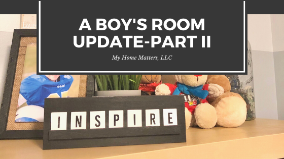 A Boy's Room Update - Part II