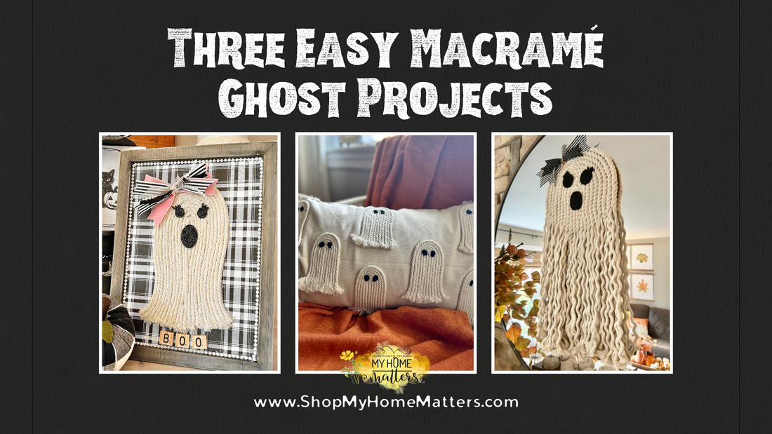 Three Easy Macramé Ghost Projects You’ll Love