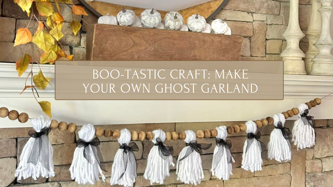 Boo-tastic Craft: Make Your Own Ghost Garland