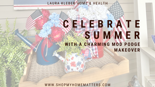 Celebrate Summer with a Charming Mod Podge Makeover