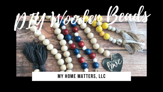 Wooden Beads - DIY Decorating