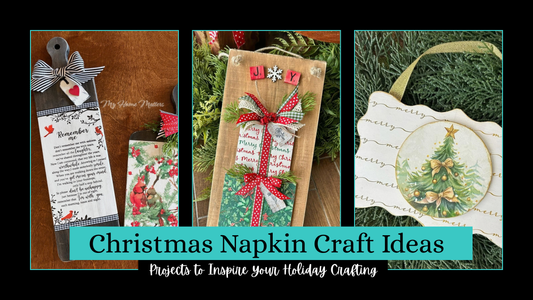 Christmas Napkin Decoupage Ideas: Projects to Inspire Your Holiday Crafting