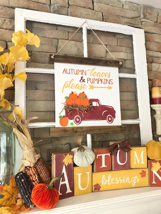 How to Decorate a Fall Mantel that Gets Noticed!