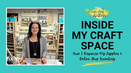 Inside My Craft Space: How I Organize My Supplies + Online Shop Inventory