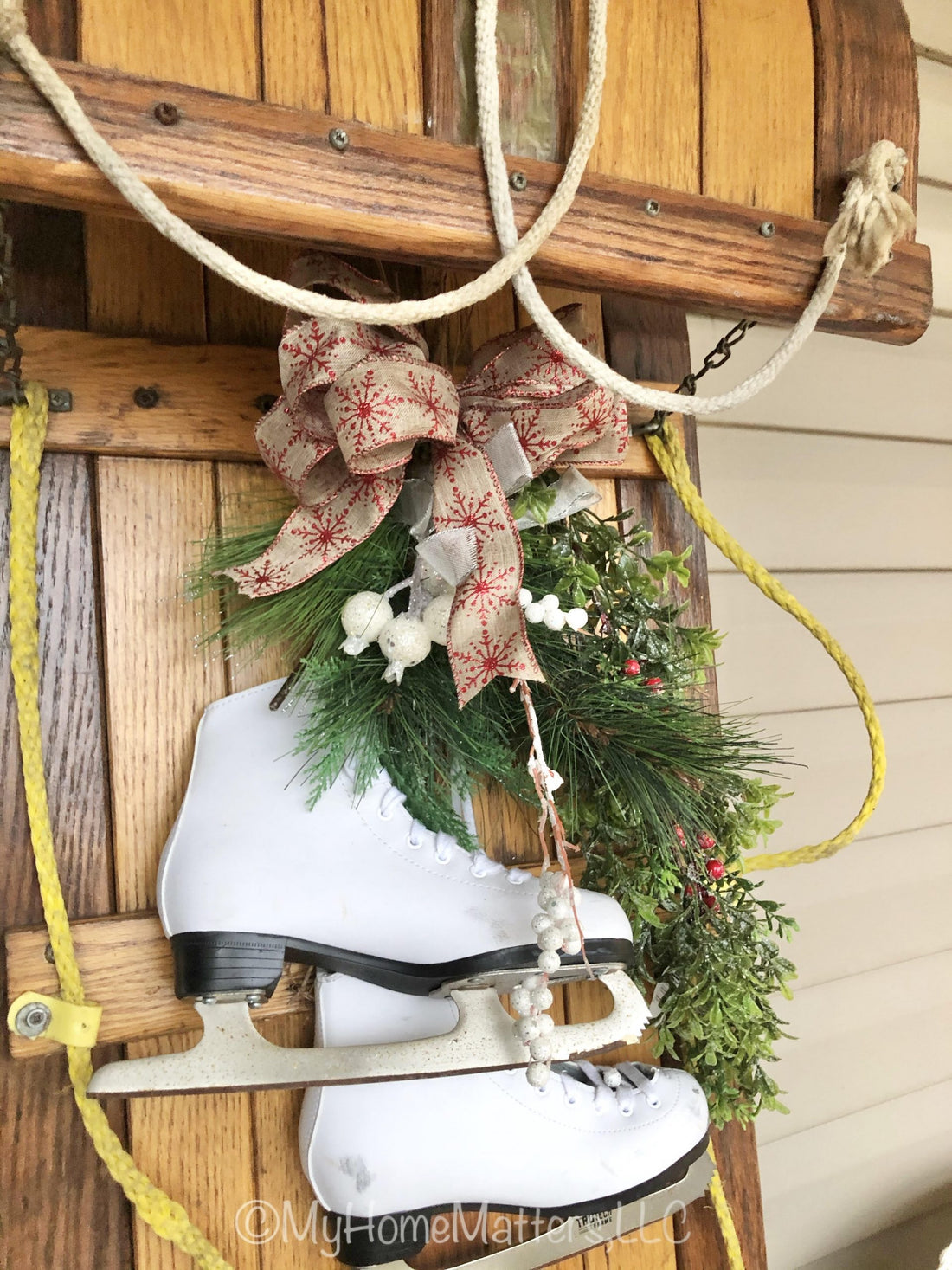 Incorporating Sleds into your Christmas Decor