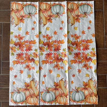 Napkin Bundle | Orange Autumn