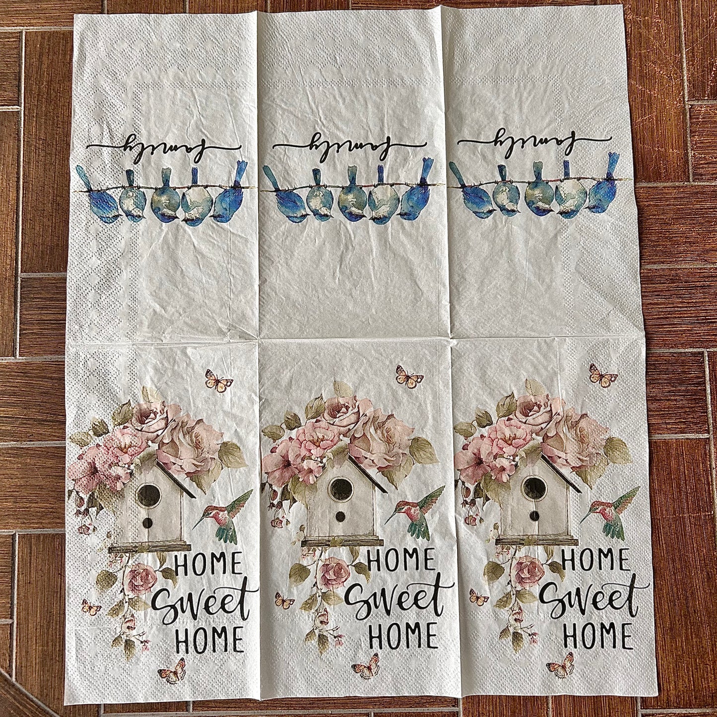 Napkin | Dual Print Home & Family