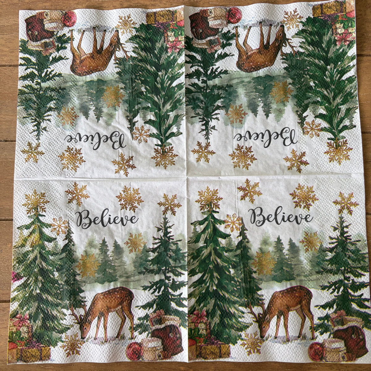 Napkin Bundle | Woodland Christmas
