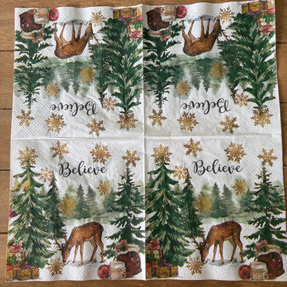 Napkin Bundle | Woodland Christmas