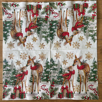 Napkin Bundle | Woodland Christmas