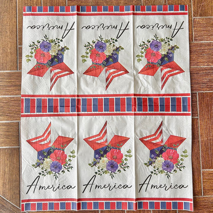Napkin Bundle | Happy 4th America
