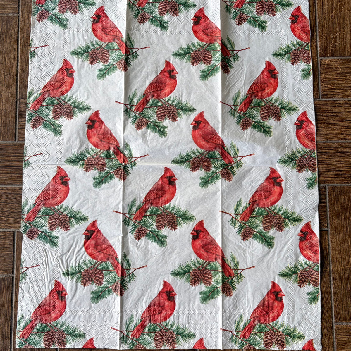 Napkin Bundle | Christmas Cardinals 4