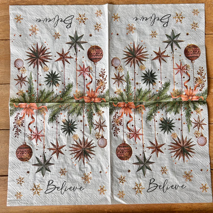 Napkin Bundle | Neutral Christmas Sentiments
