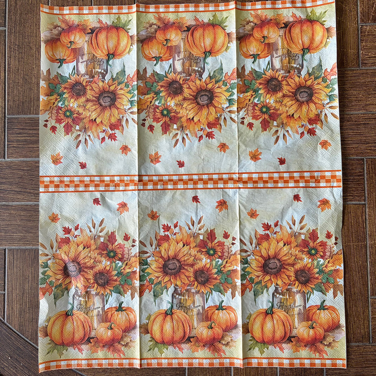 Napkin Bundle | Pumpkin & Sunflower Harvest