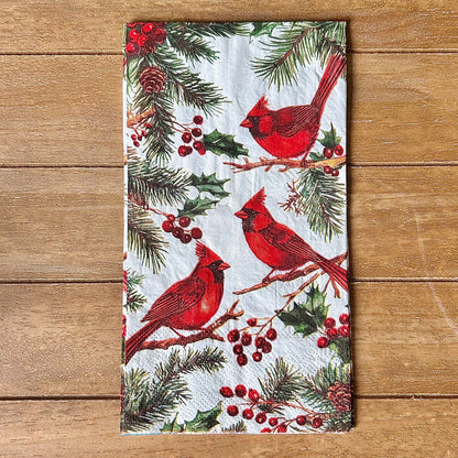 Napkin Bundle | Christmas Cardinals 1