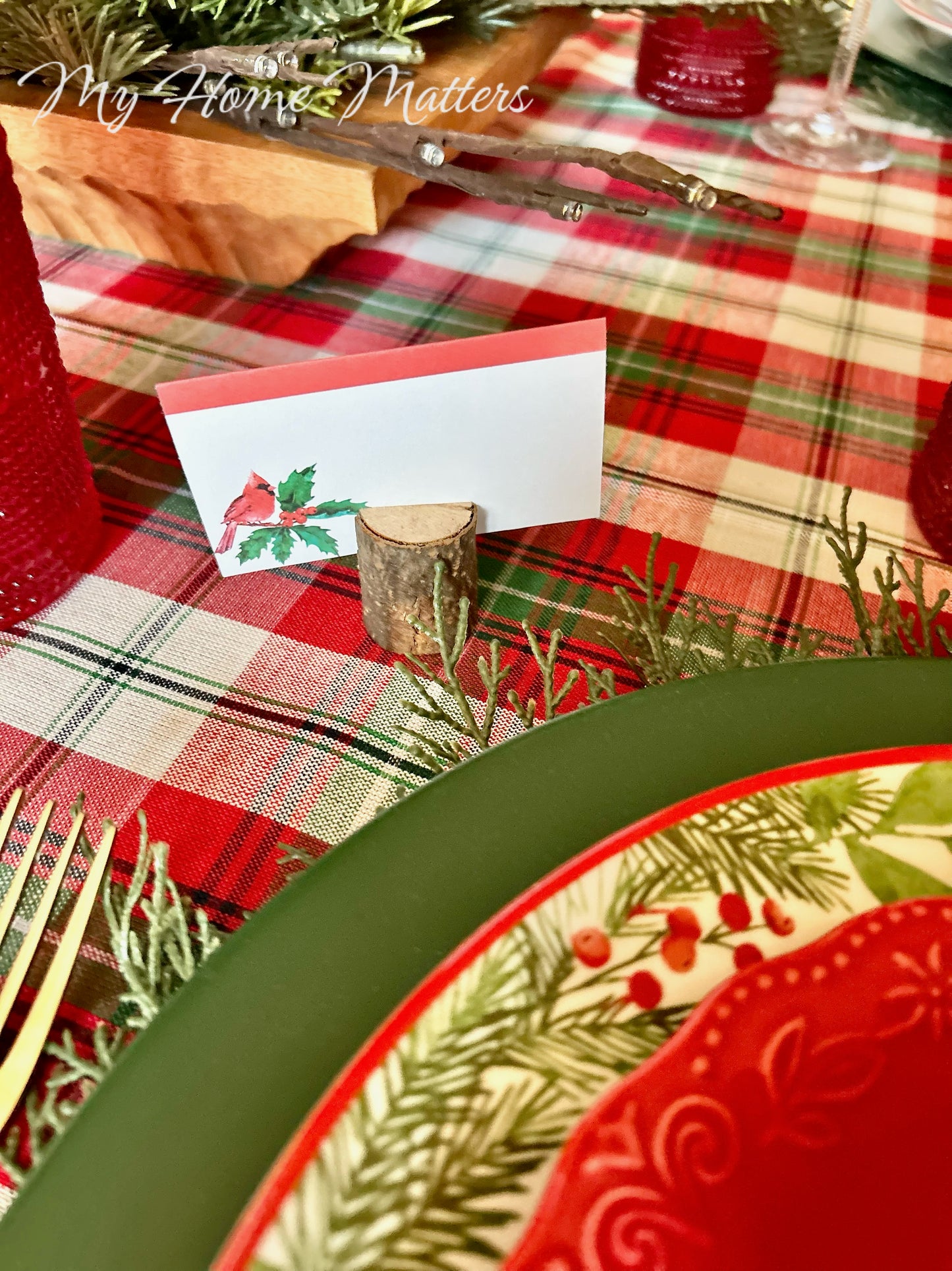 Place Cards | Cardinal 2