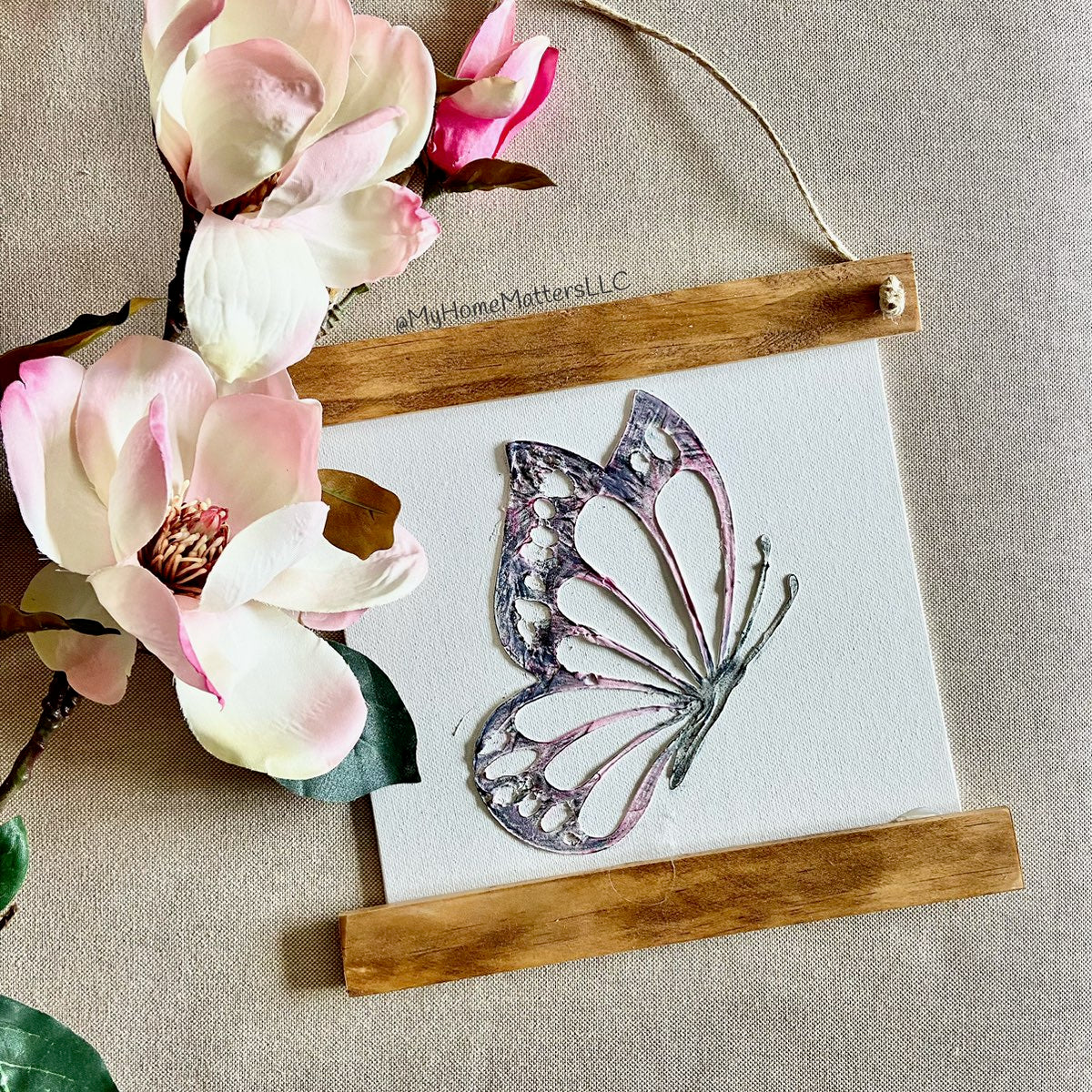 DIY Butterfly Canvas Kit