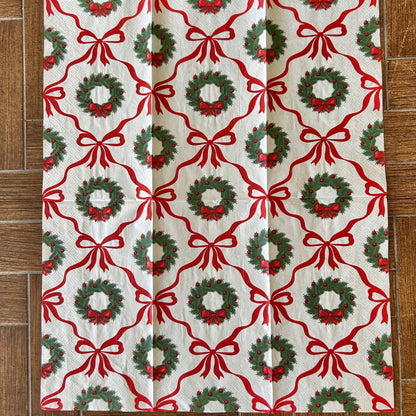 Napkin Bundle | Traditional Red & Green
