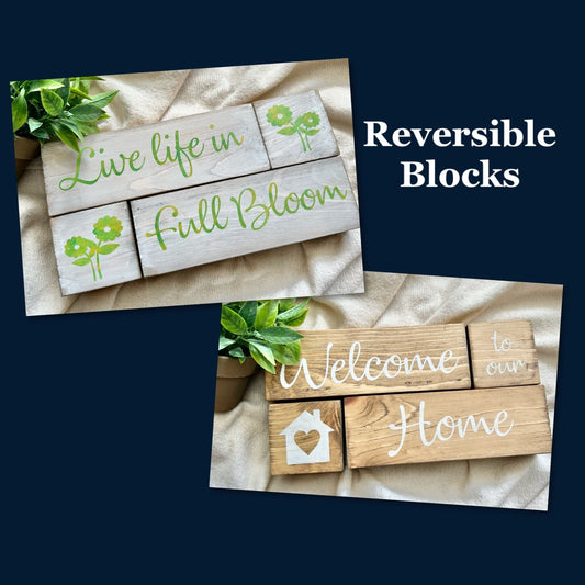Reversible Blocks | Home & Full Bloom