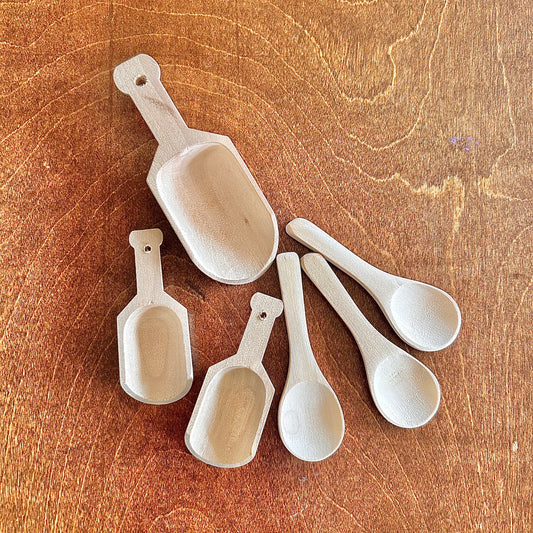Spoons & Scoopers (Wood)