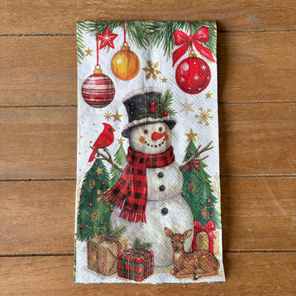 Napkin Bundle | Colorful Snowmen
