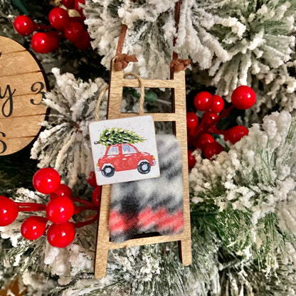 Holiday Box Ornament Sets of 3