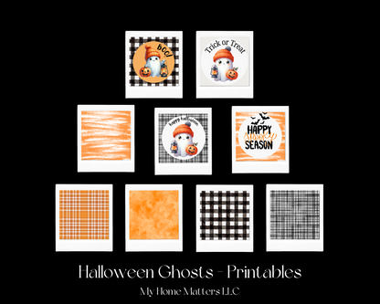 DIY Decor Bundle | Halloween Ghost (Digital Printable)