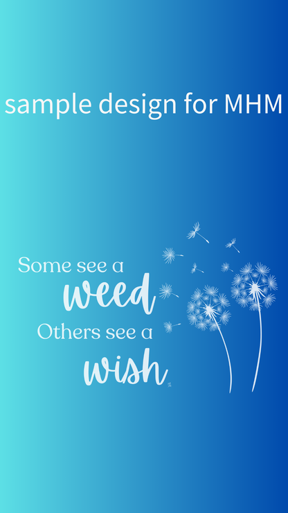 Phone Wallpaper | Some See a Weed